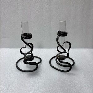 Heart Bud Vase hand-forged